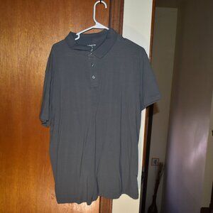 Claiborne Slim Fit Stretch XXL Gray Colored Polo SS Shirt